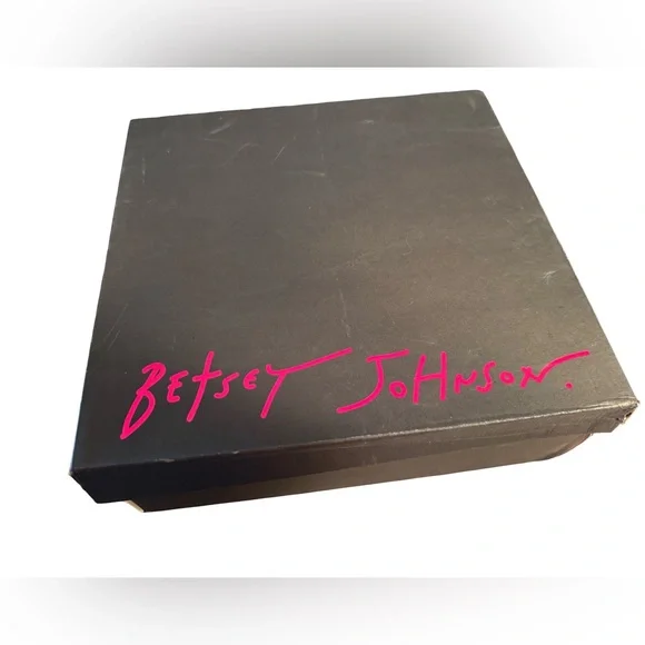 Betsey Johnson NWT Sz 11 Melanni Houndstooth Platform Heels with Black Bow SH297 - Picture 14 of 15